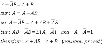 Solution of - Prove a law